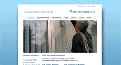 Desktop Screenshot of glasreinigung-rhein-main.de