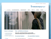 Tablet Screenshot of glasreinigung-rhein-main.de